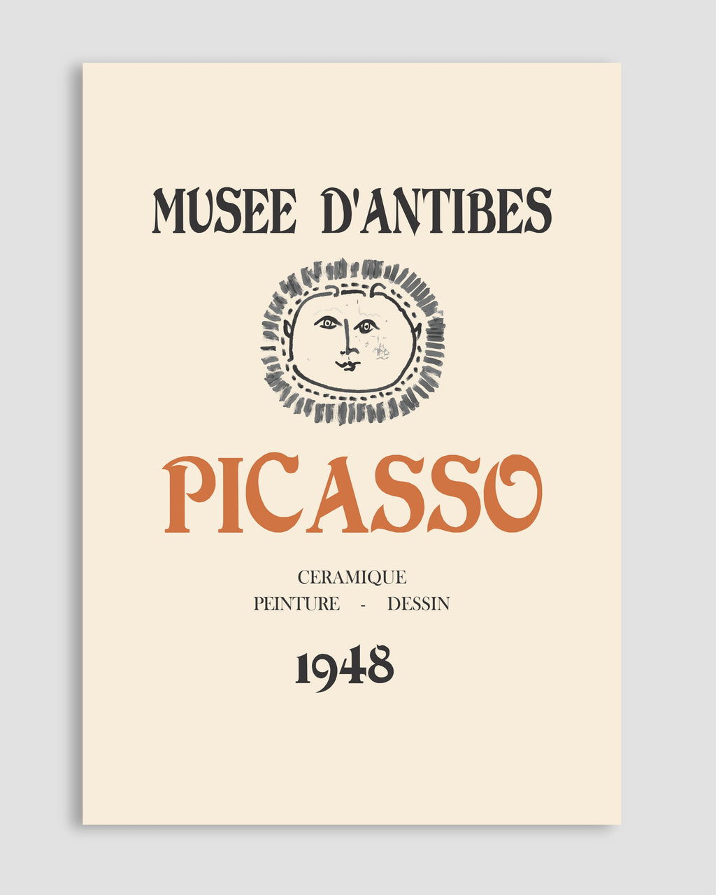 Picasso Musee D'antibes Poster