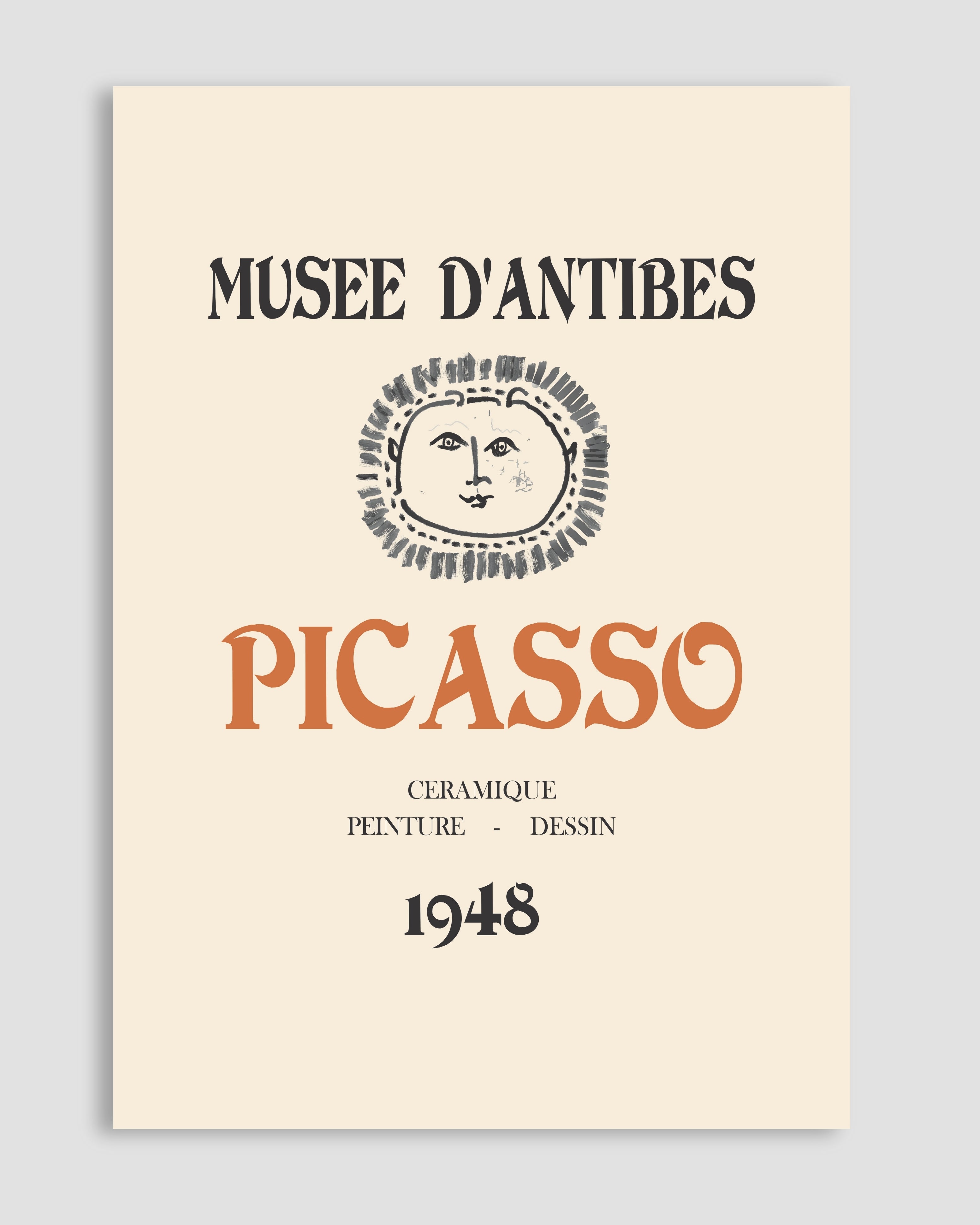 Picasso Musee D'antibes Poster