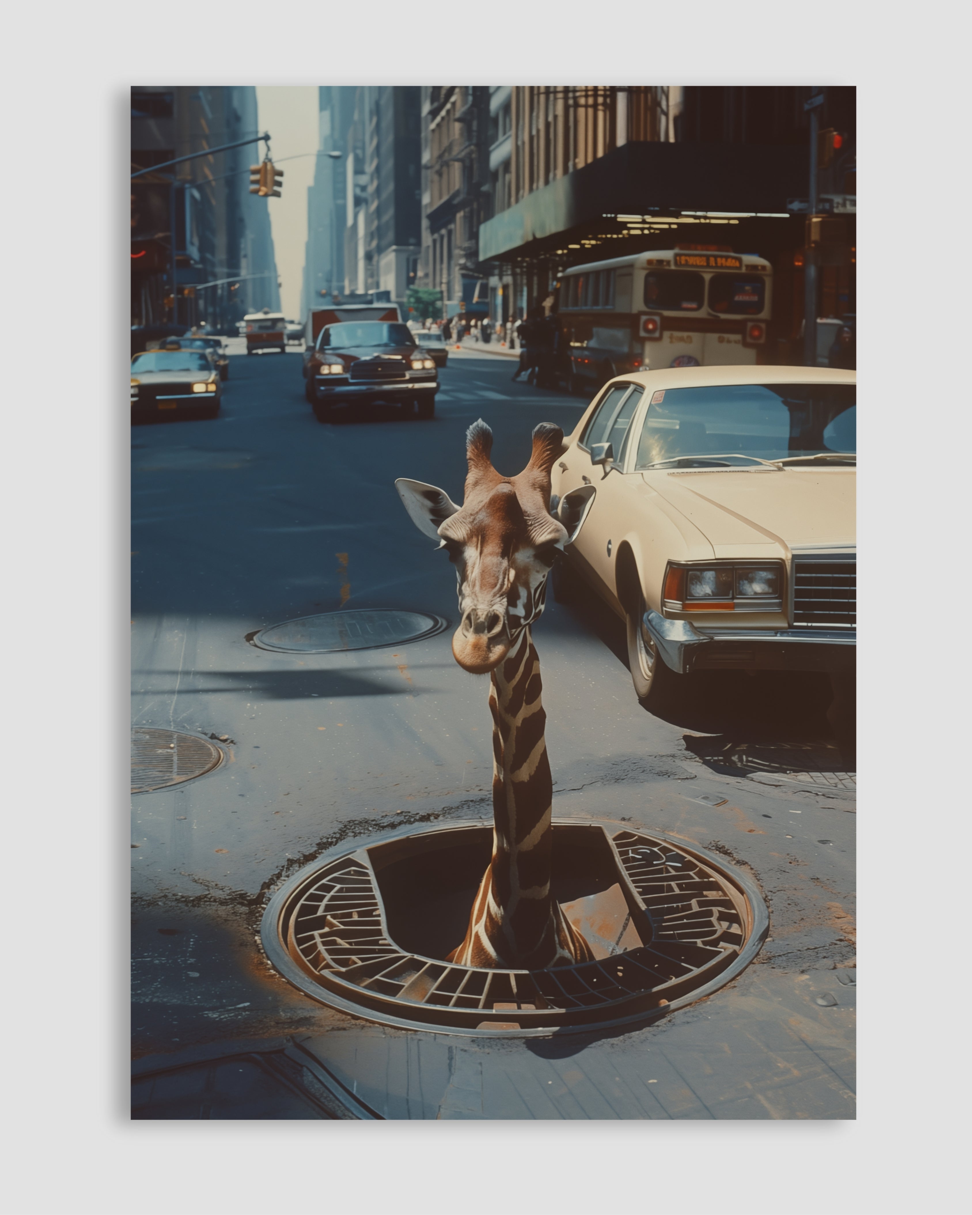 The Giraffe Poster