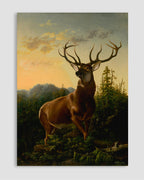 The Deer Poster