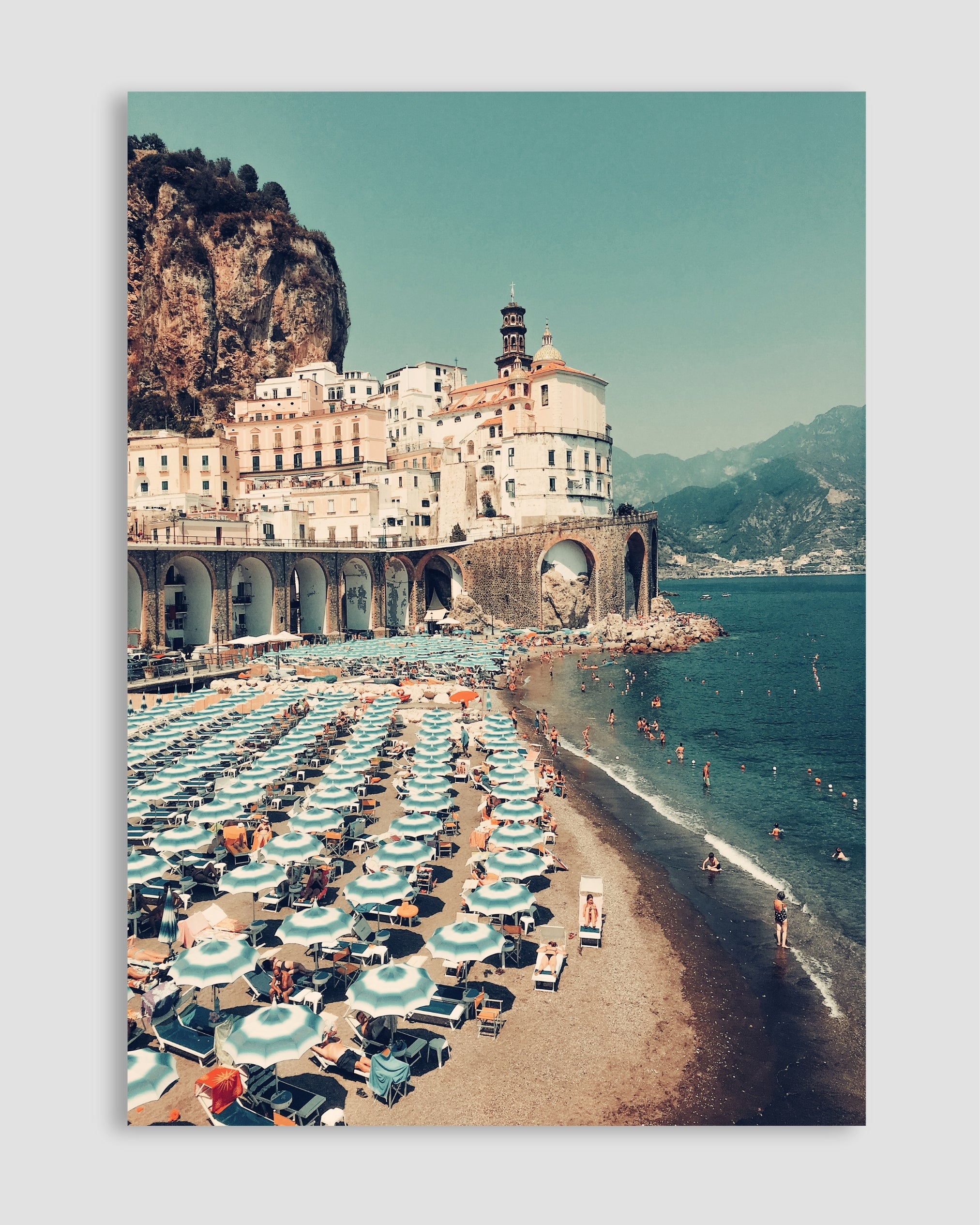 Beach of Atrani Poster