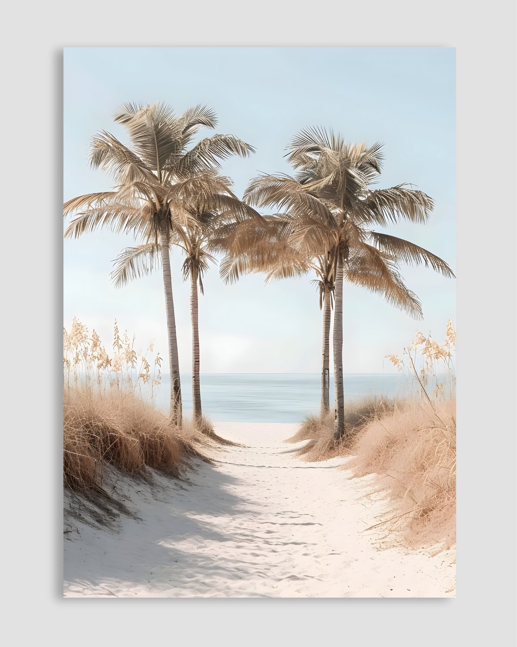 Palmiye ve Sahil Poster