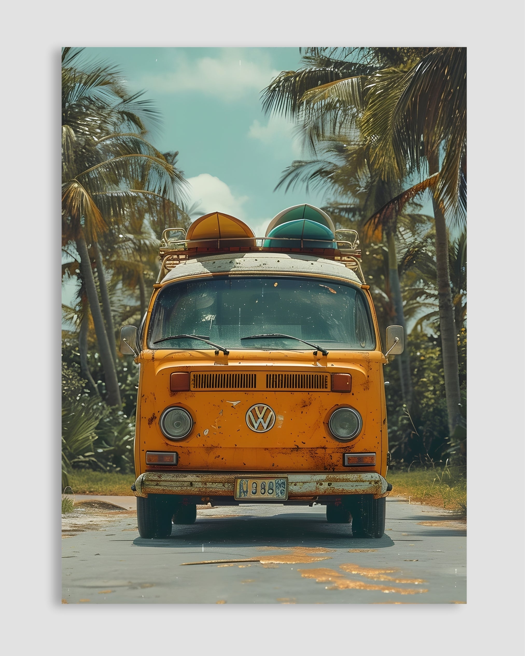 VW Camper No.4 Poster