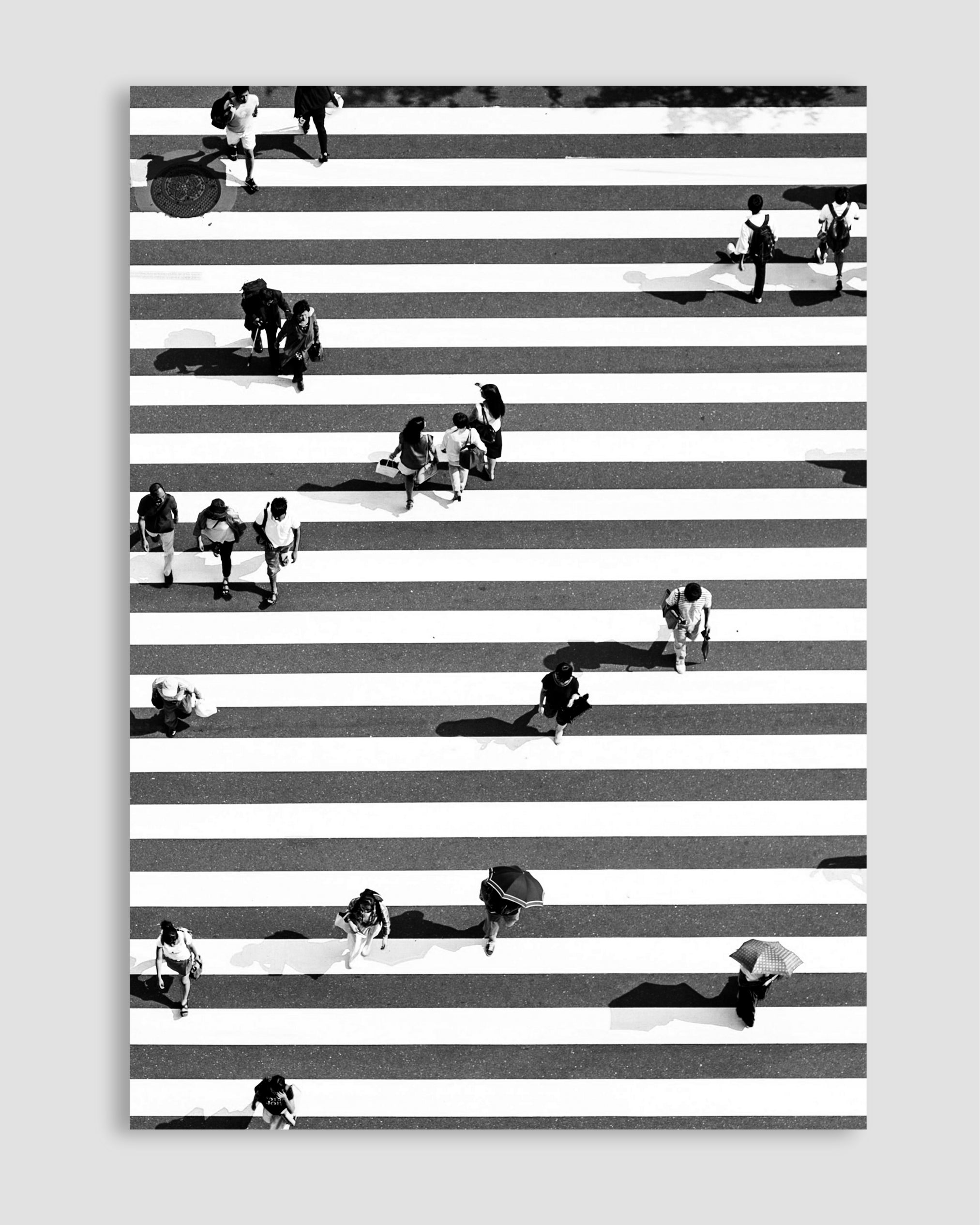 Tokyo Shibuya Crossing No.2 Poster