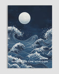 Waves On The Horizon Poster