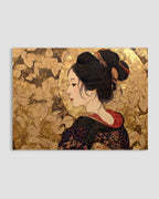 Geisha Silüeti Poster