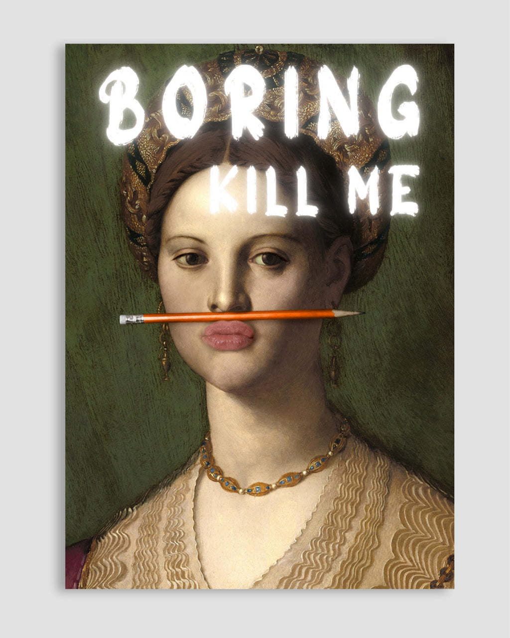 Boring Kill Me Poster