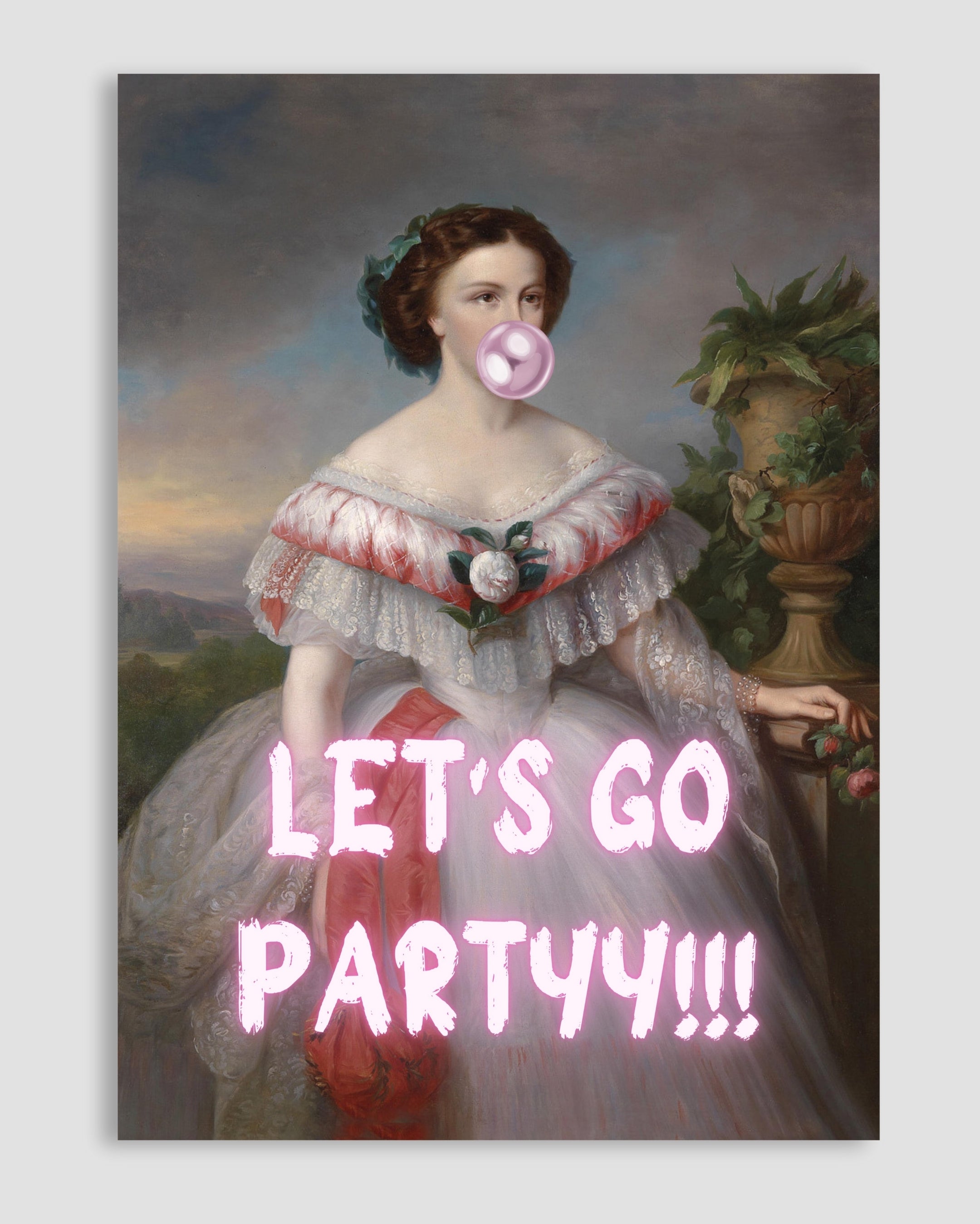 Let's Go Party Poster
