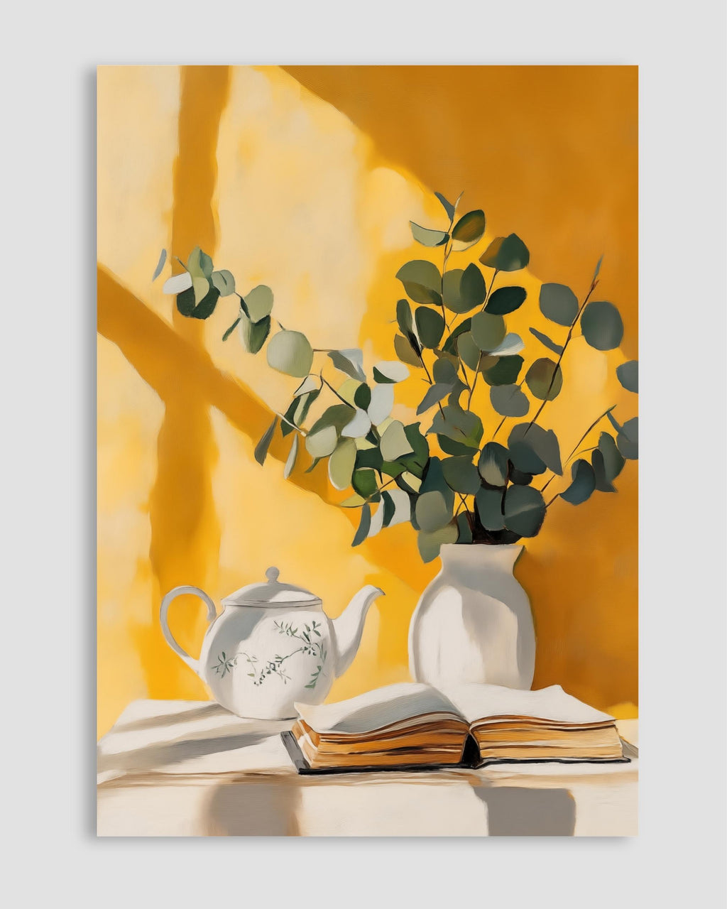 Çiçekli Kompozisyon Poster