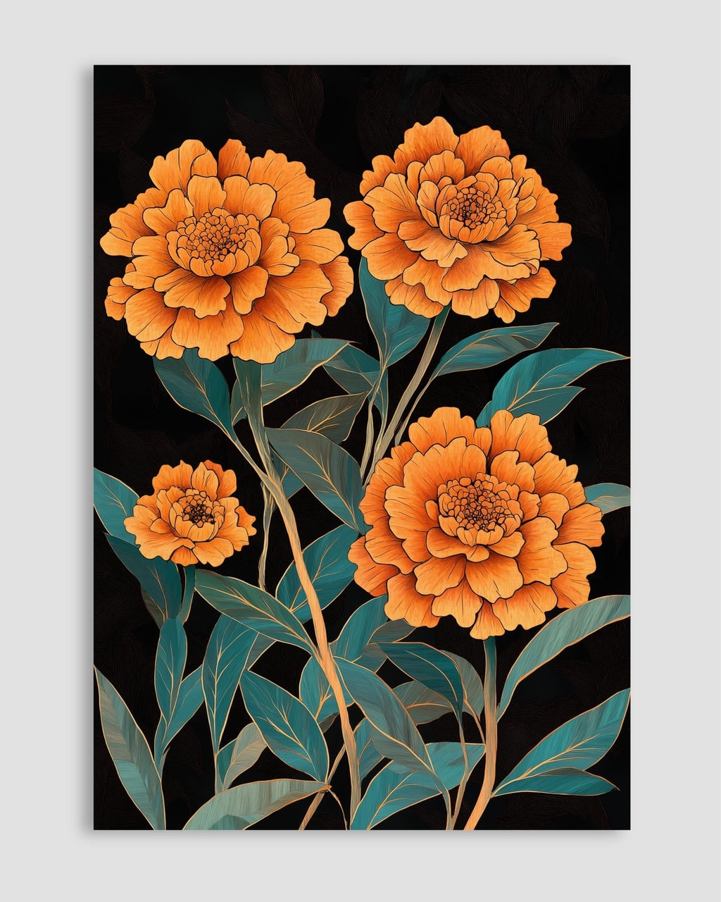 Çiçek Senfonisi Poster