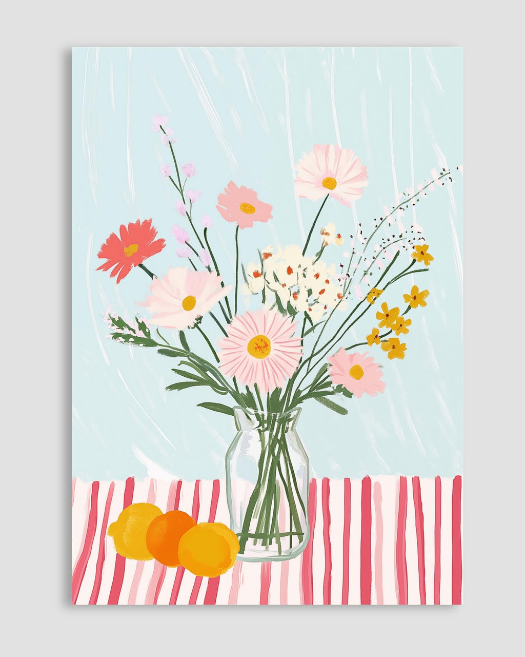 Floral Vazo Poster