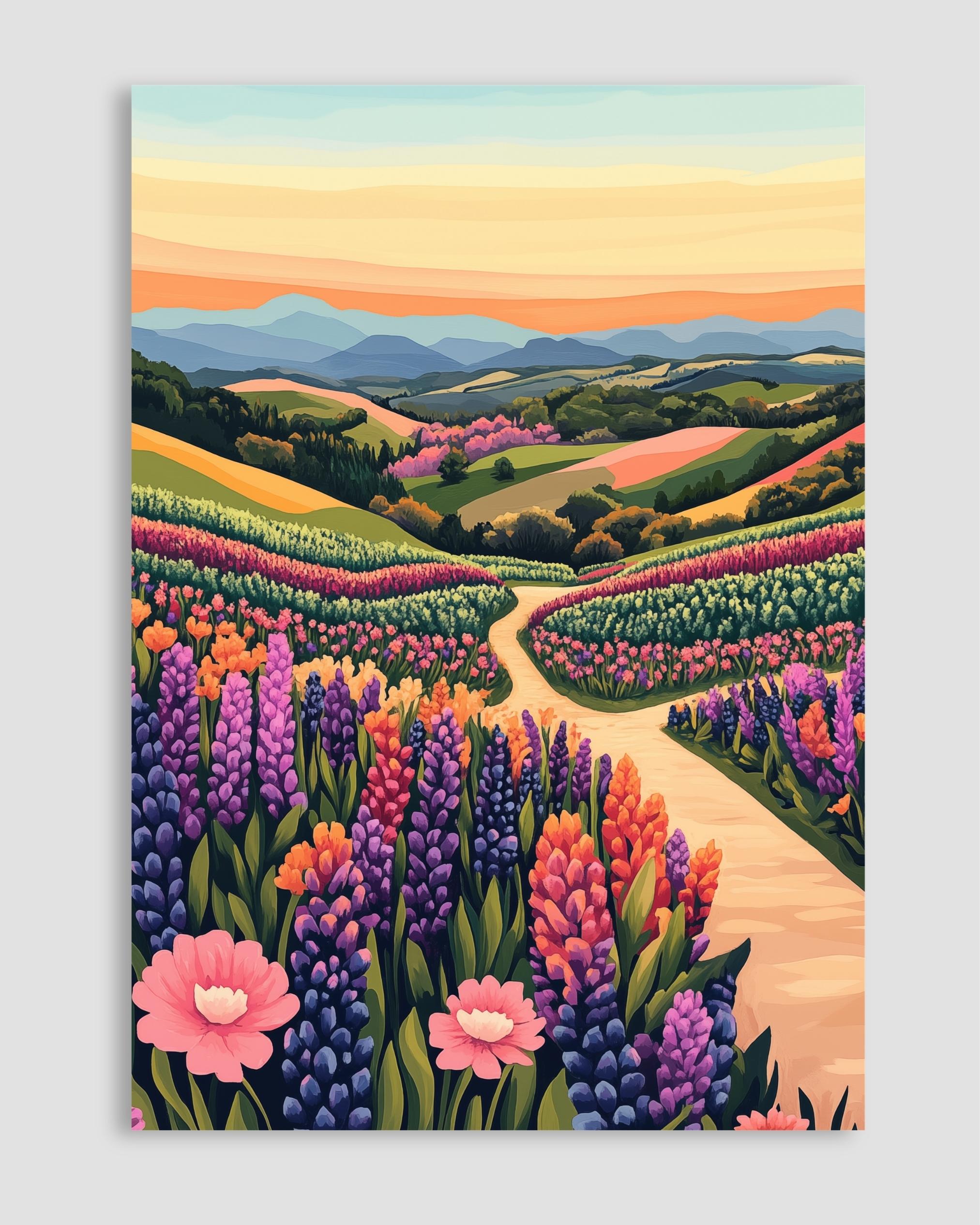 Botanik Panorama Poster