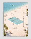 Plaj Voleybolu Poster
