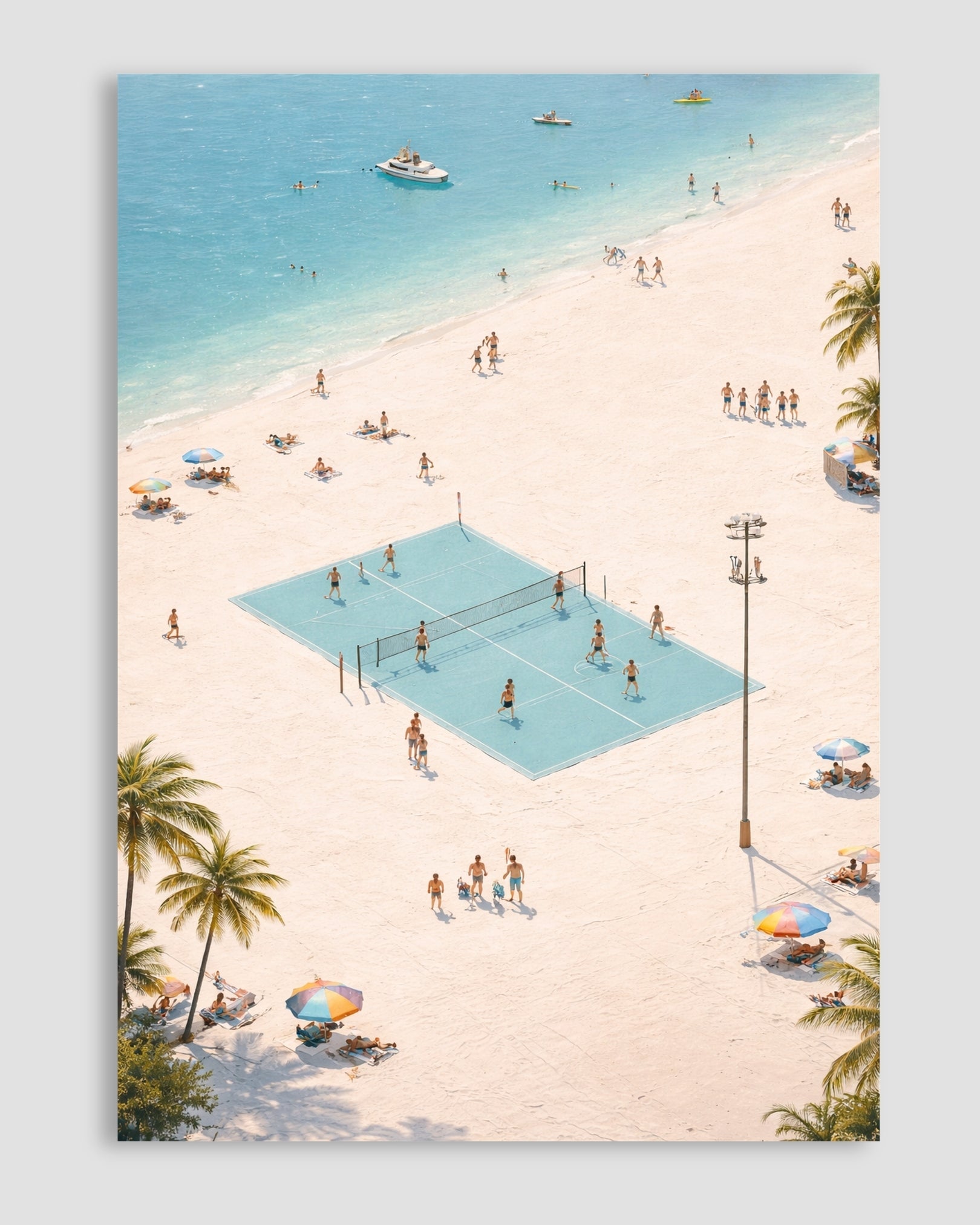 Plaj Voleybolu Poster