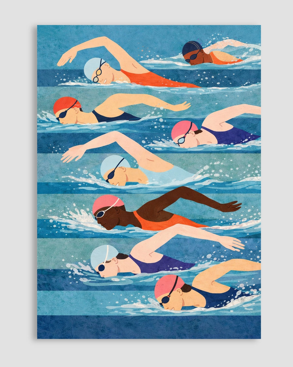 Swimming No.2 Poster