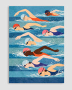 Swimming No.2 Poster