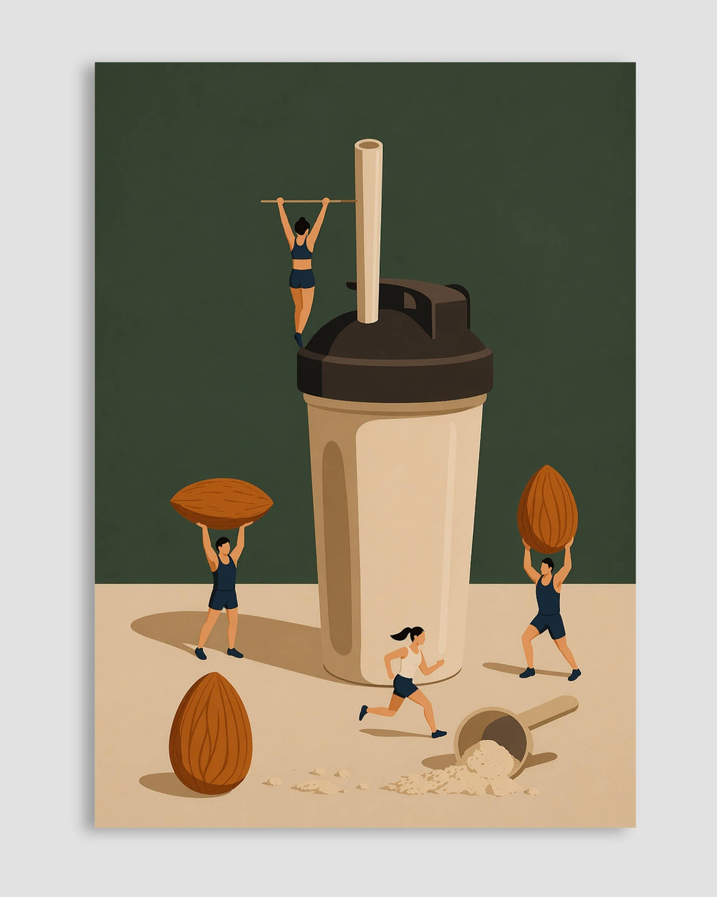 Protein Shaker Poster