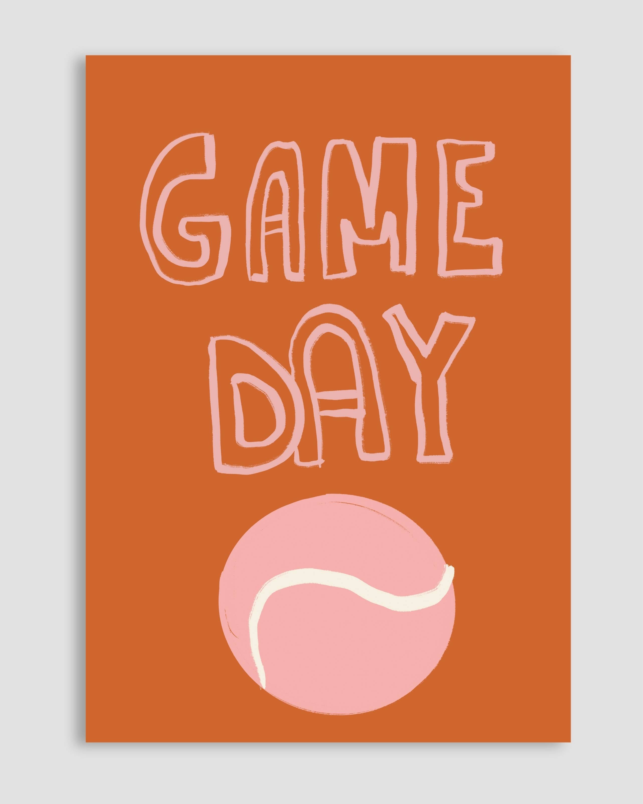 Game Day Poster