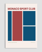 Monaco Sport Club Poster