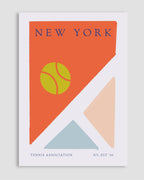 New York Tennis Association Poster