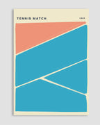 Tennis Match Poster