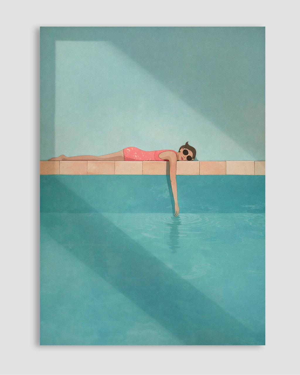 Poolside Poster