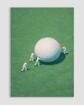 Golf Surreal Poster