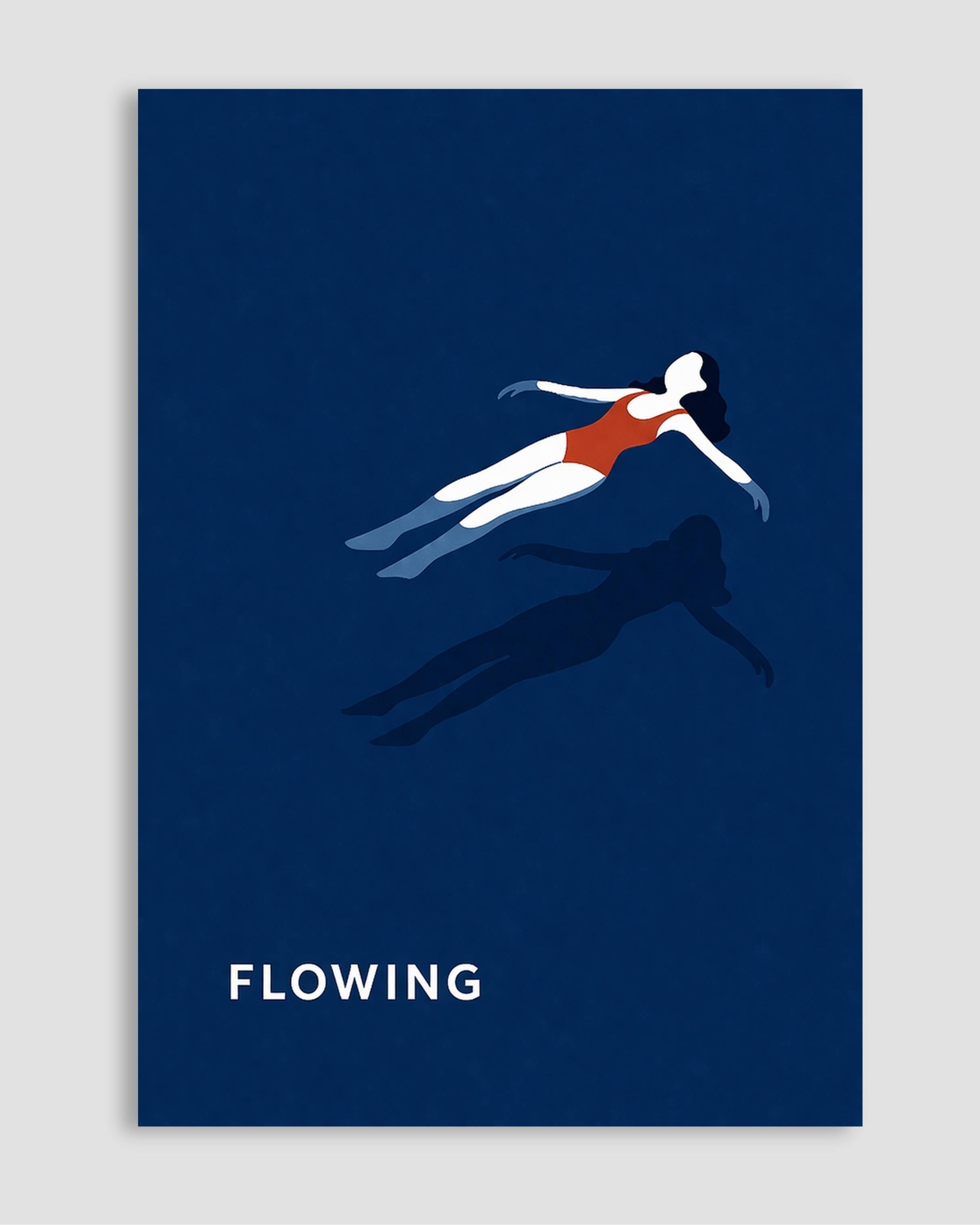 Flowing Poster