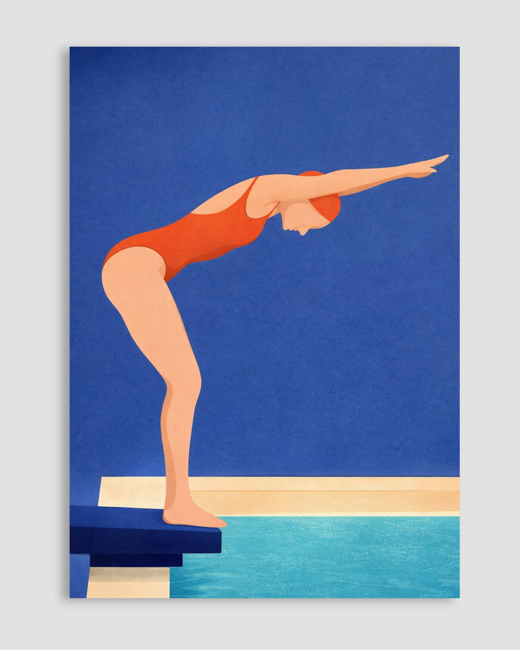 Diving Poster