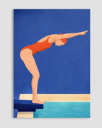 Diving Poster