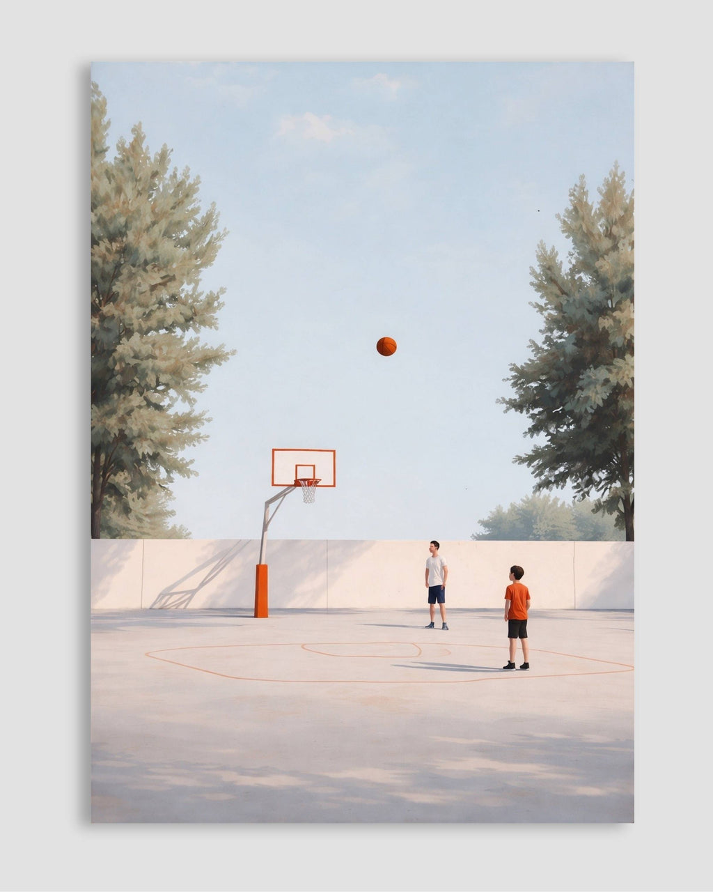Basketball No.6 Poster