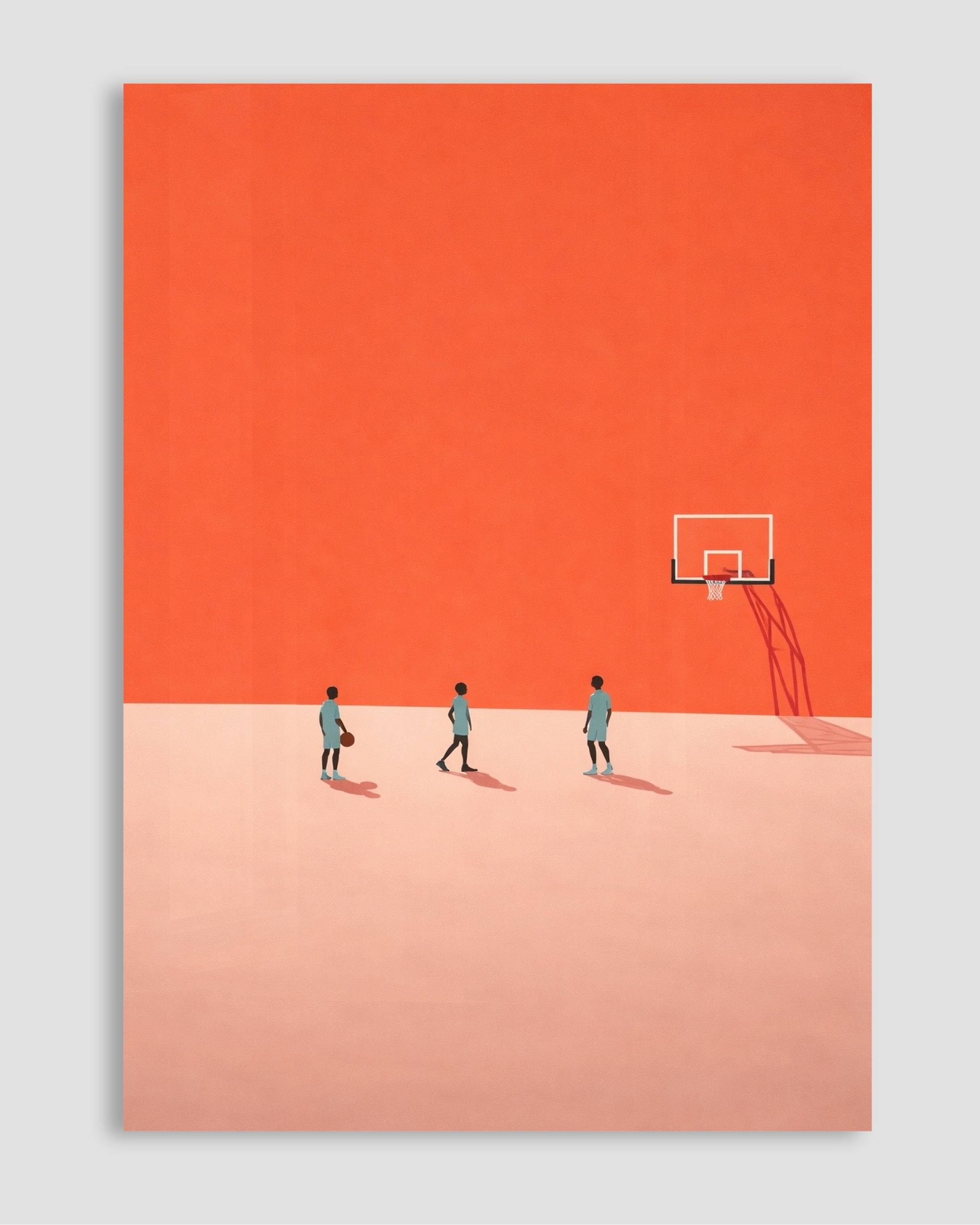Basketball No.3 Poster