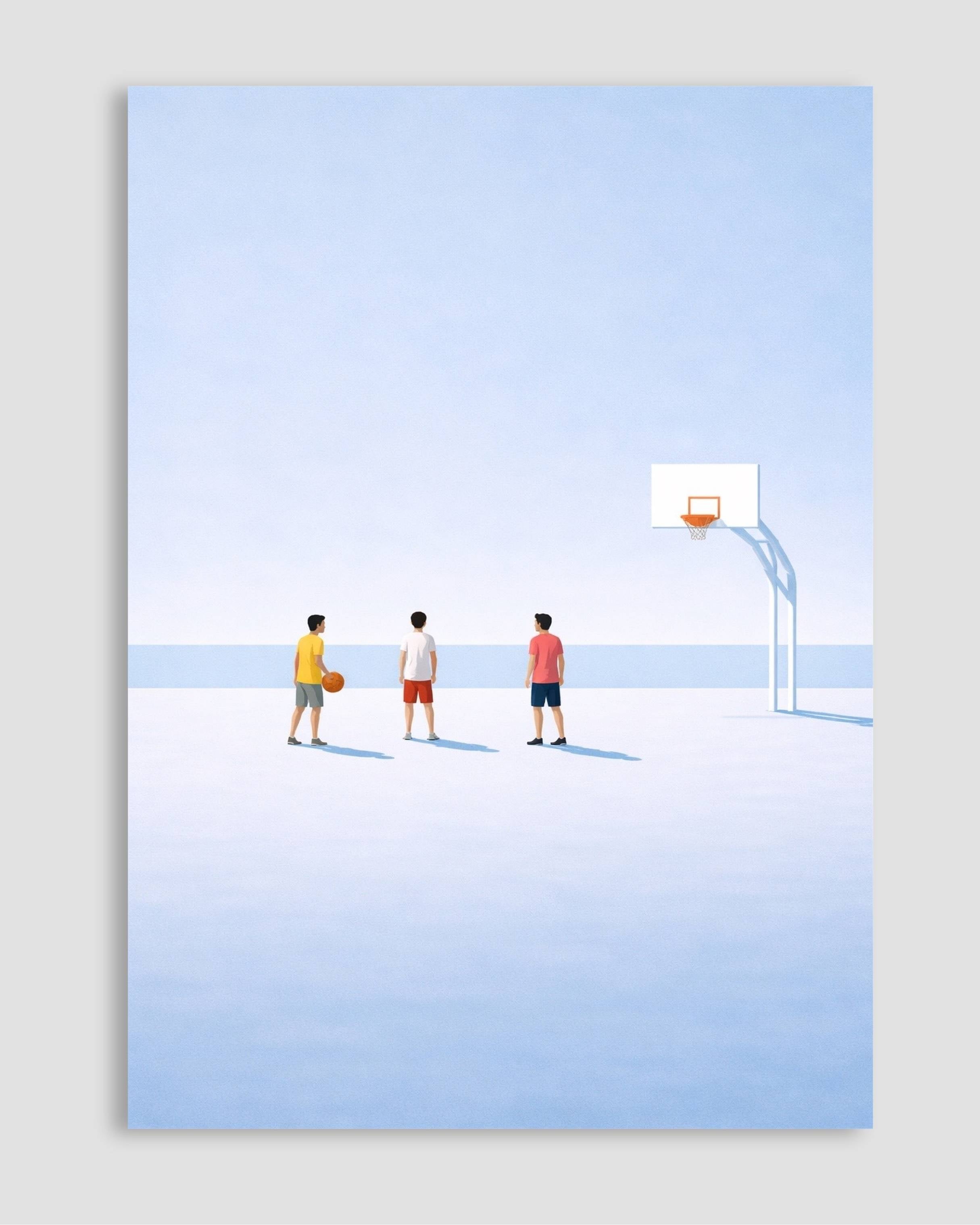 Basketball No.2 Poster