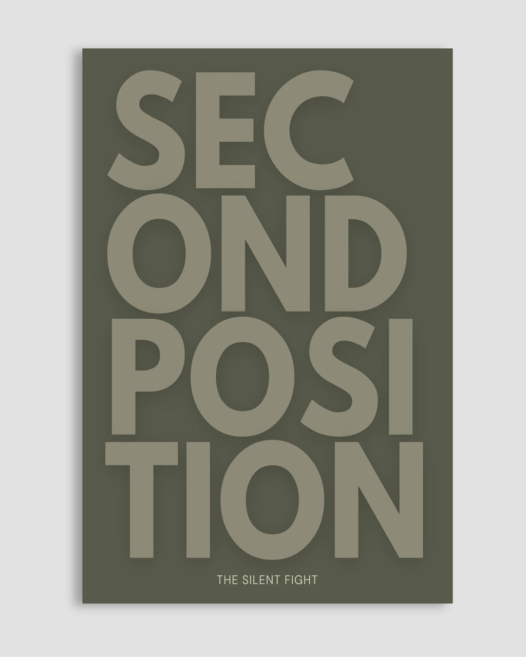 Second Position Poster