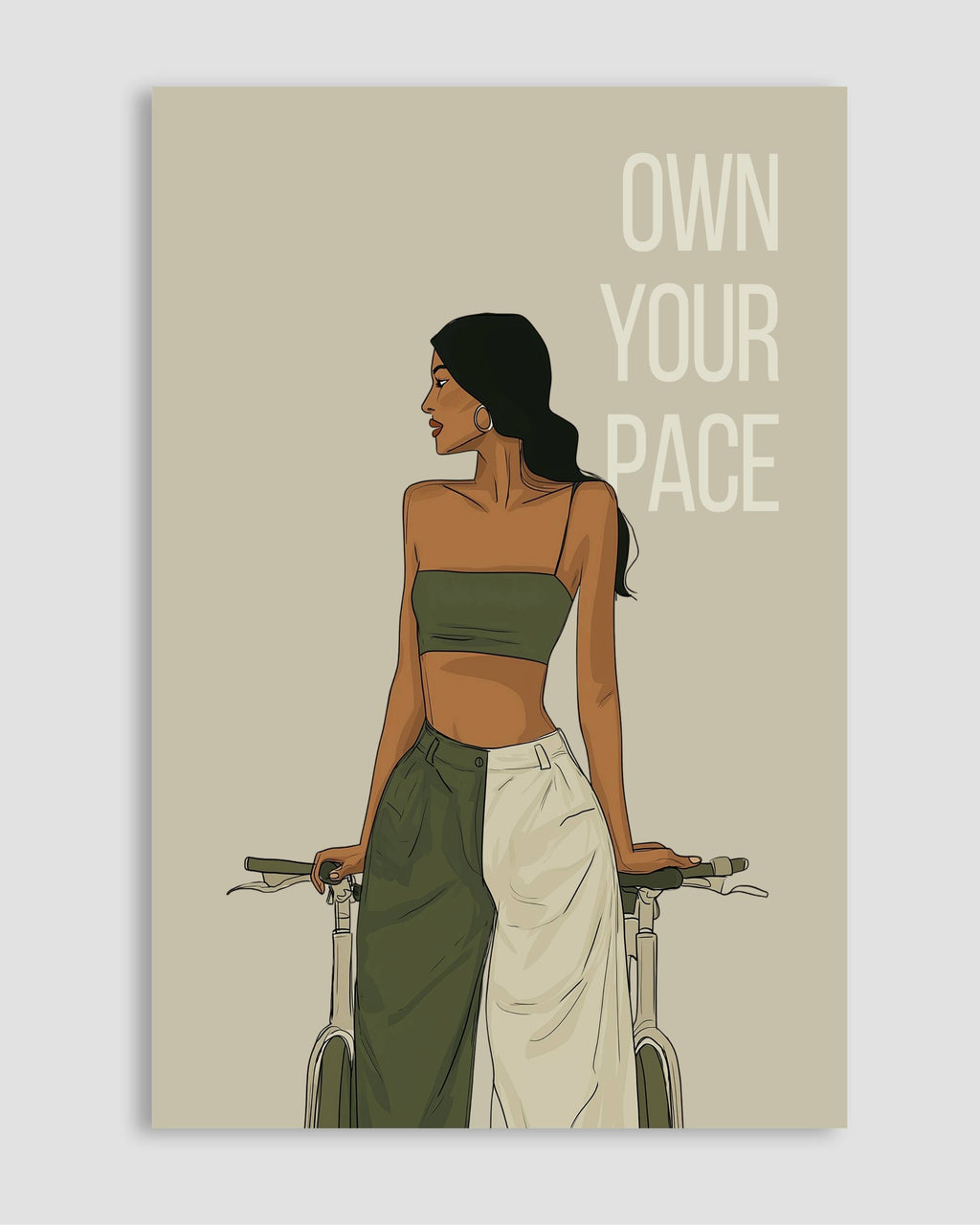 Own Your Pace Poster