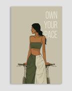 Own Your Pace Poster