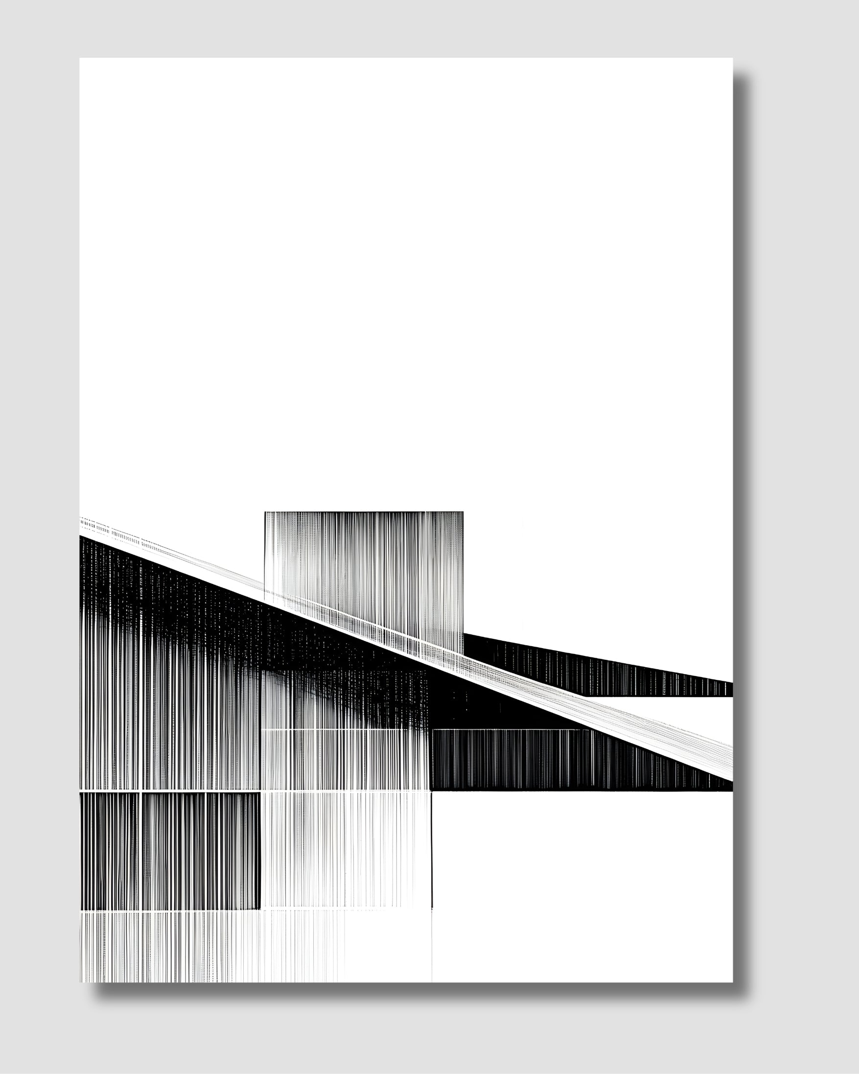 Dark Modern No.9 Poster