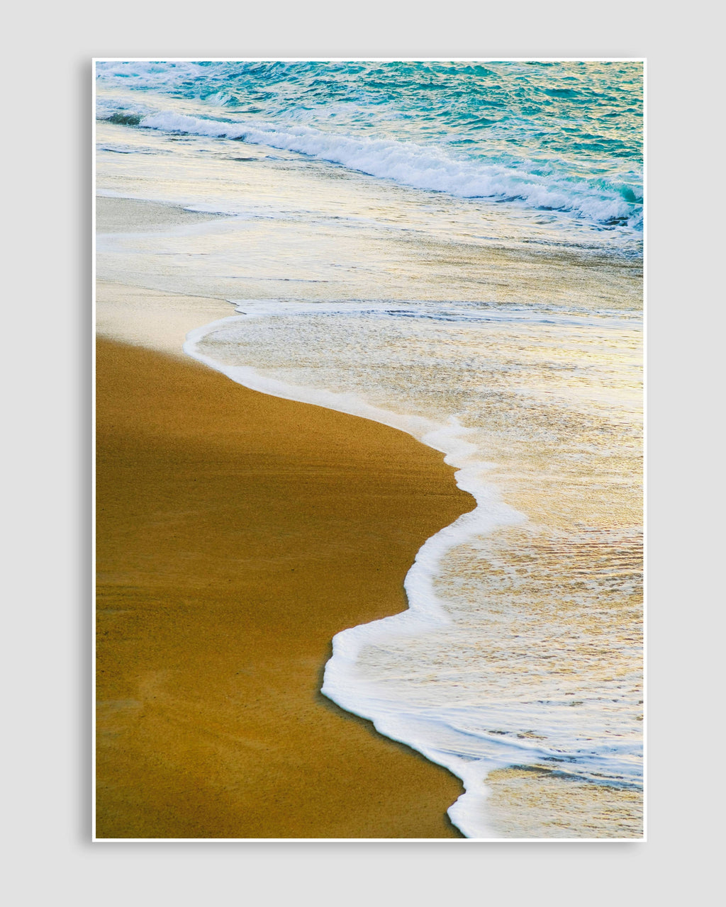 Soft Waves Poster