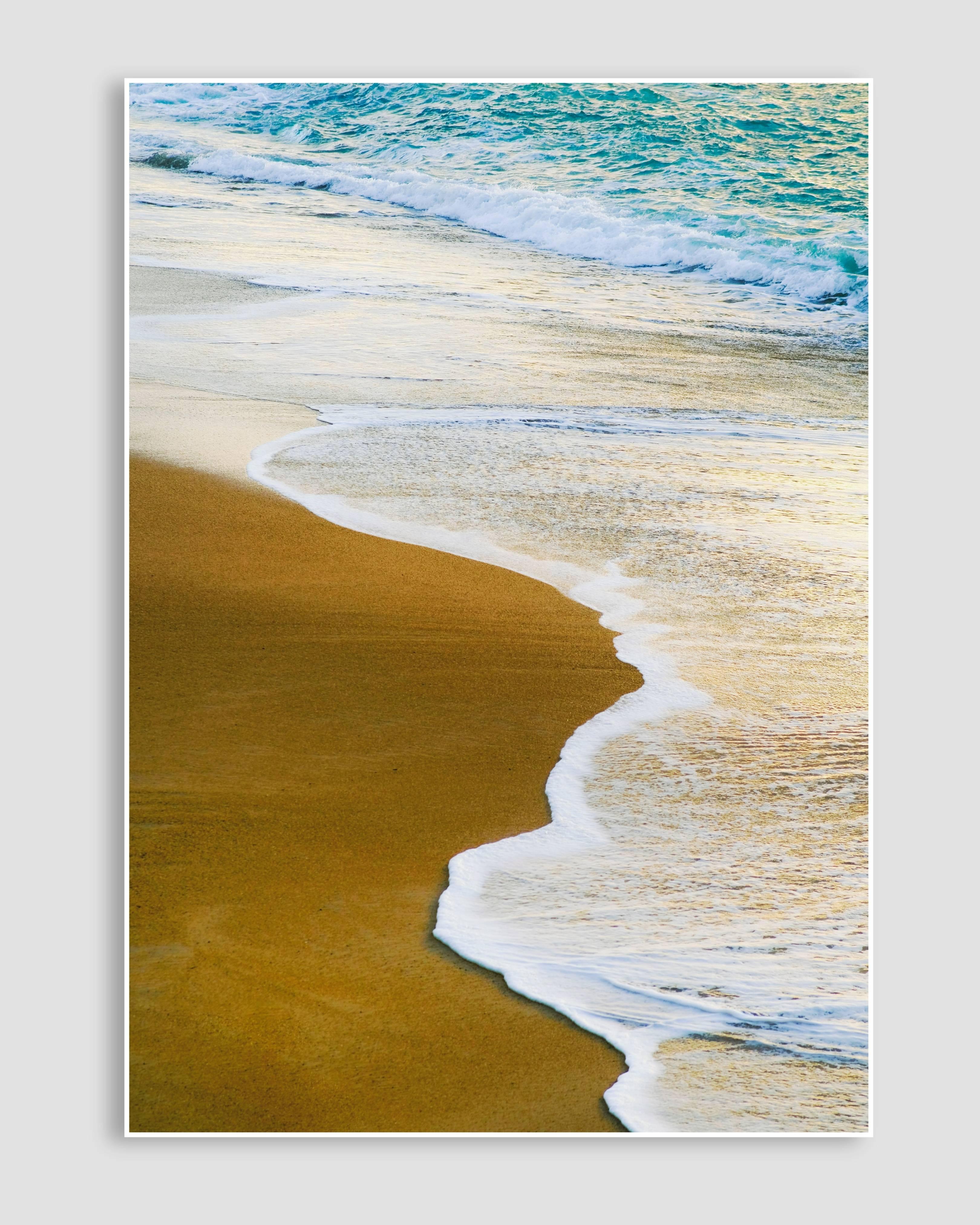 Soft Waves Poster