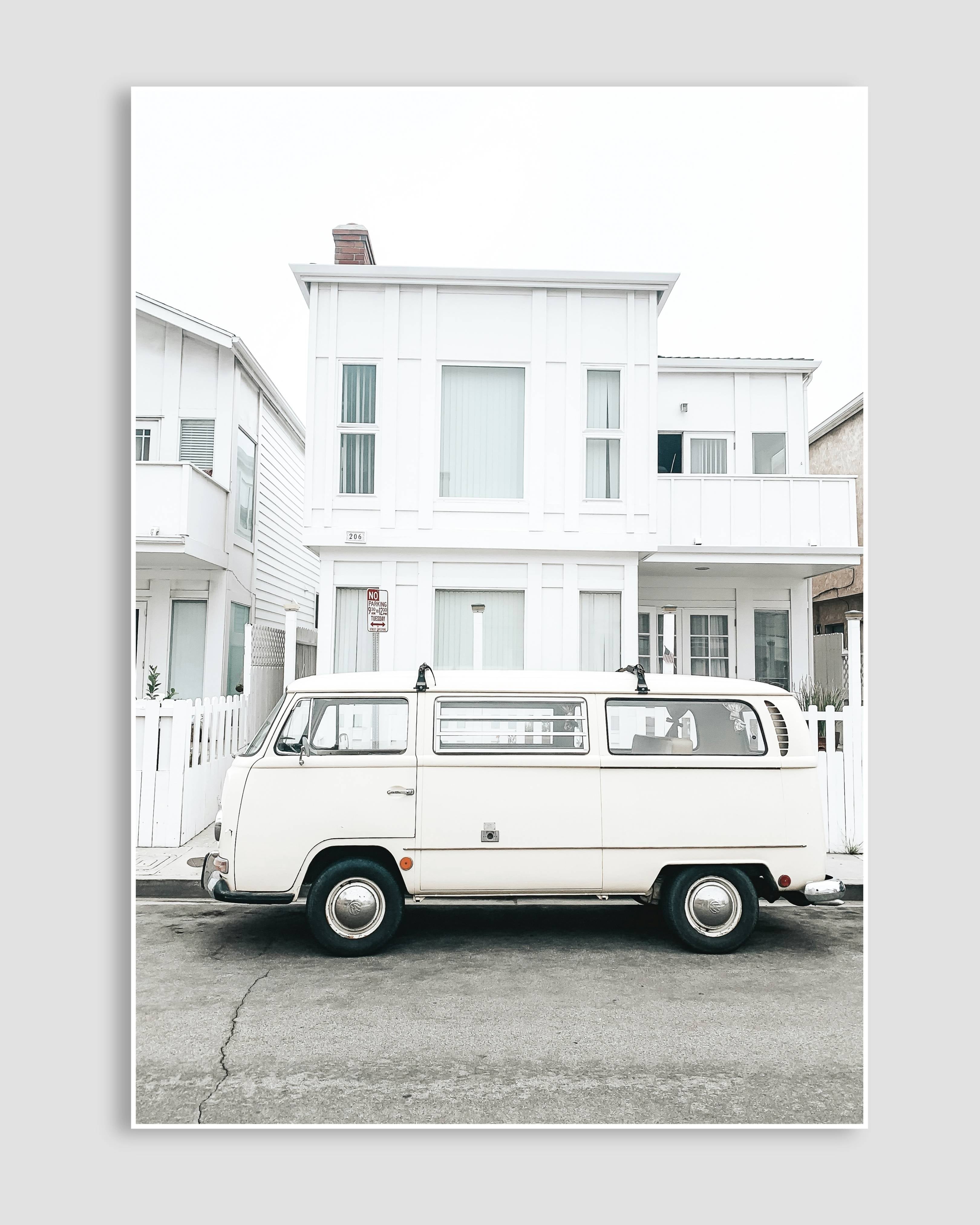 VW Camper No.6 Poster