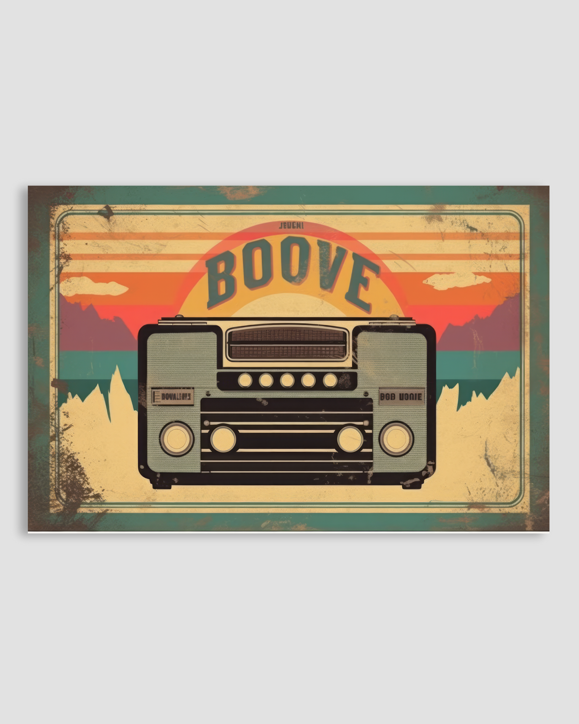 Retro Inspired Poster