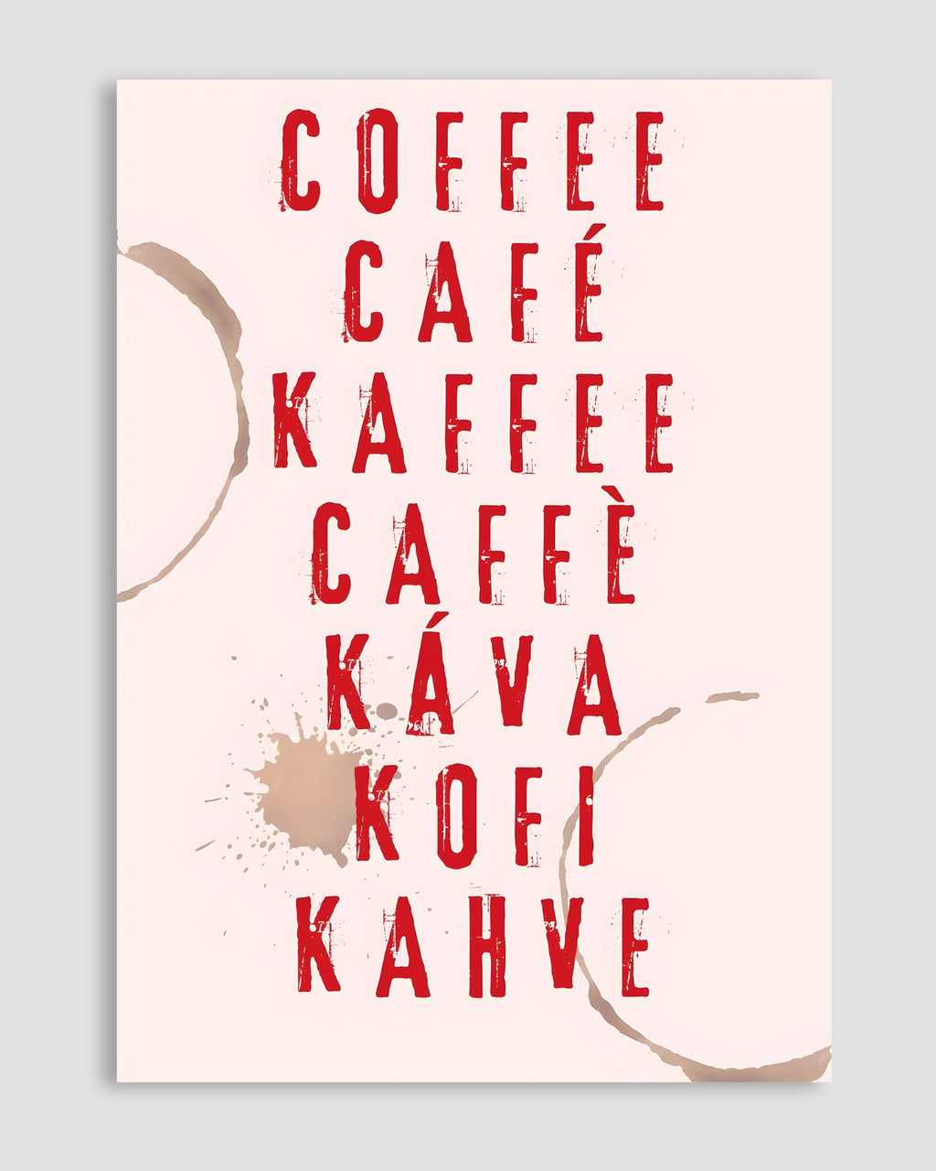 Kaffee Poster
