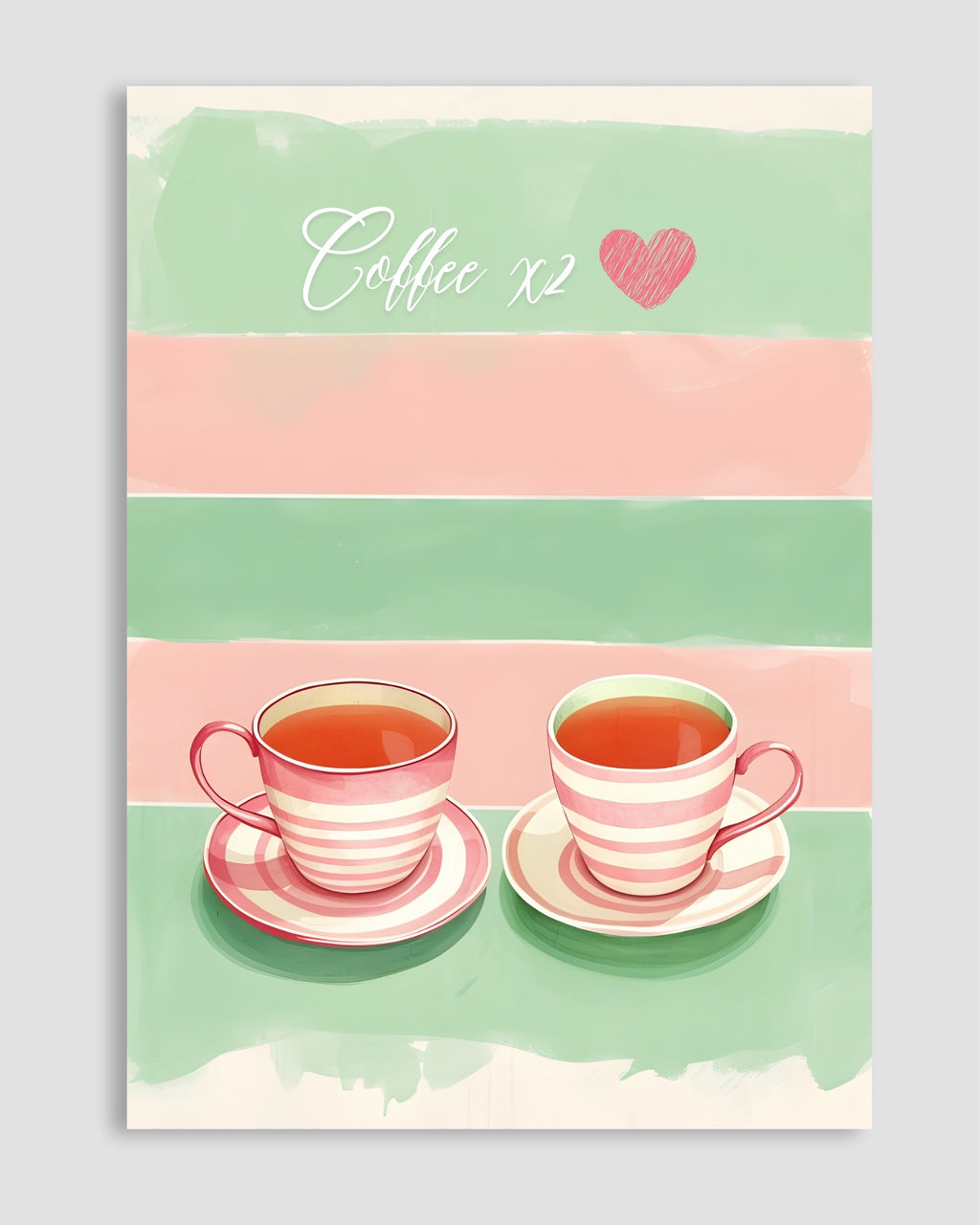 Coffee x2 Poster
