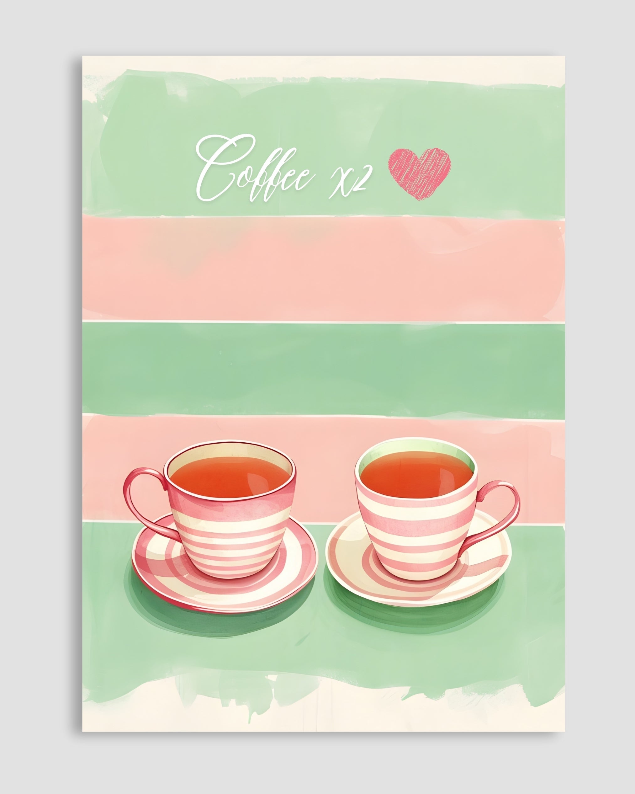 Coffee x2 Poster