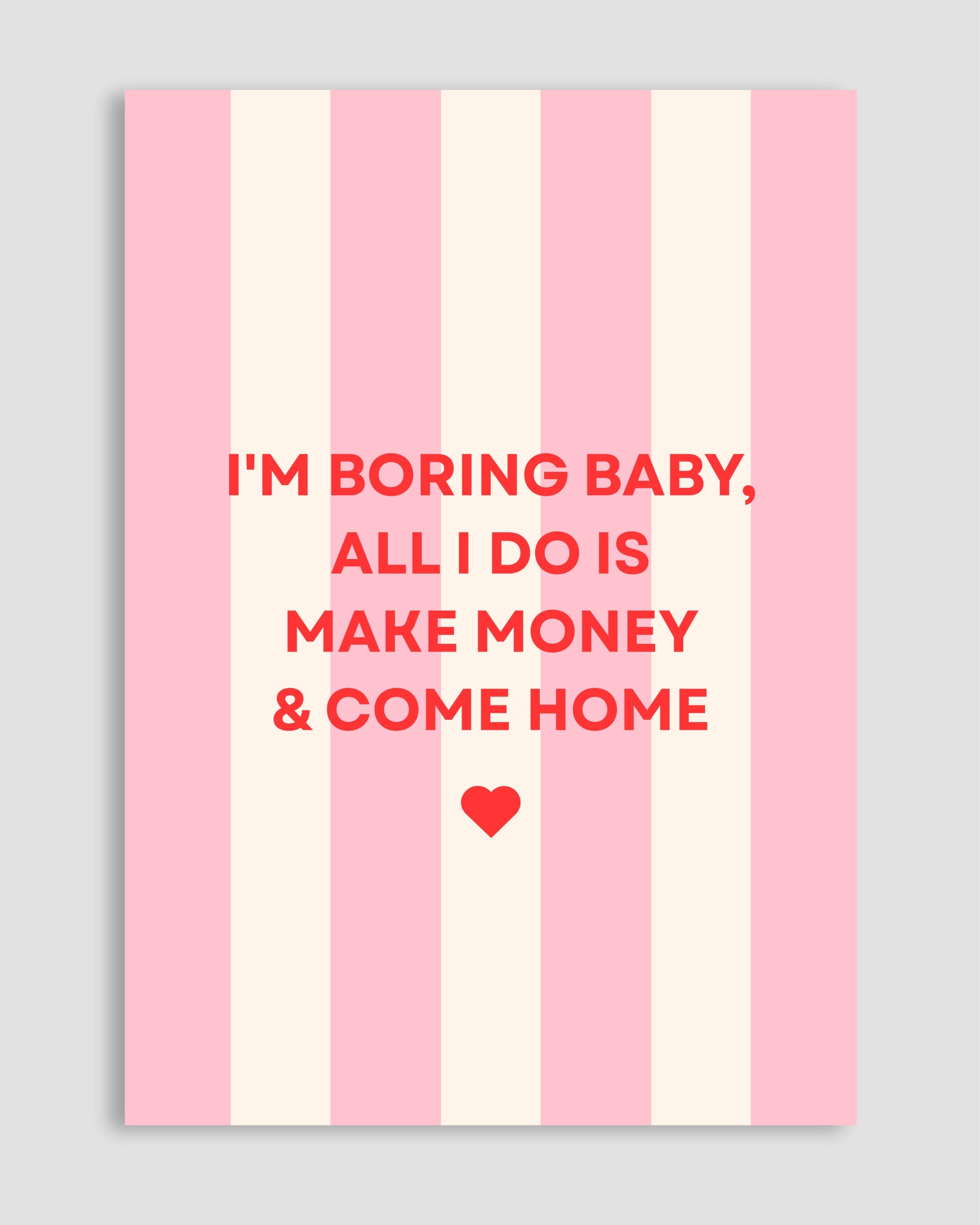 Make Money & Come Home Poster