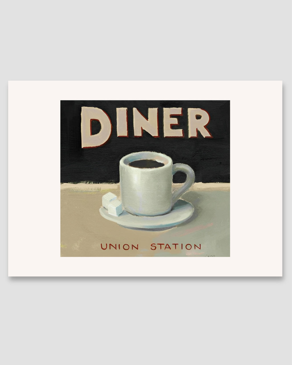Diner, Union Station Poster