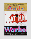 Andy Warhol Batman Poster