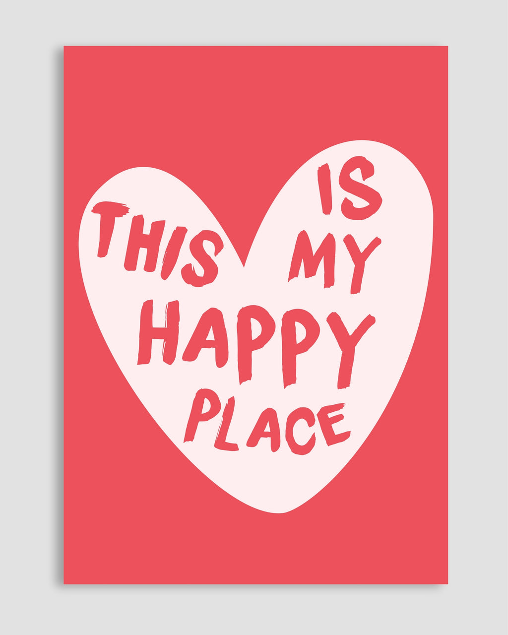 This Is My Happy Place Poster