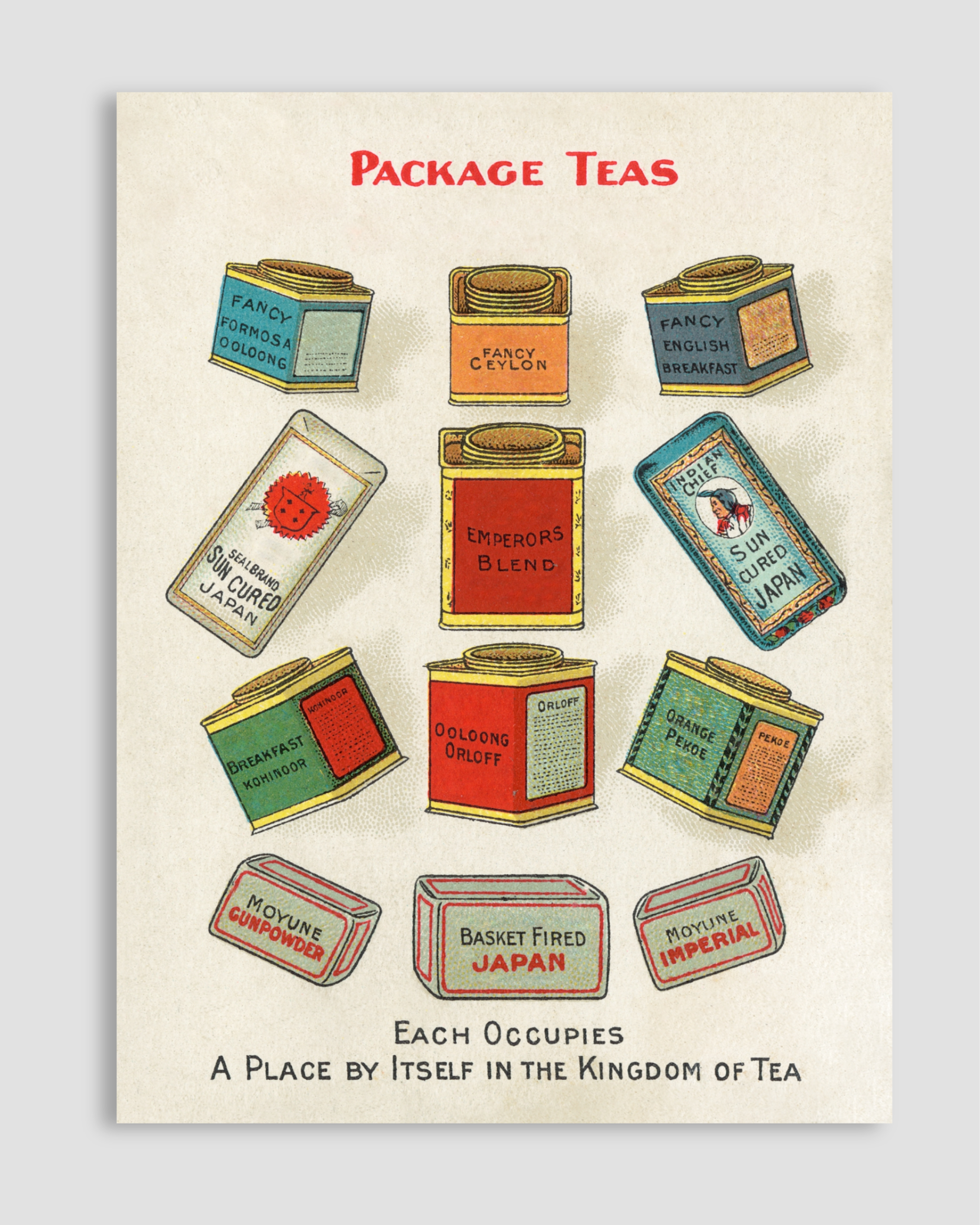 Package Teas Poster