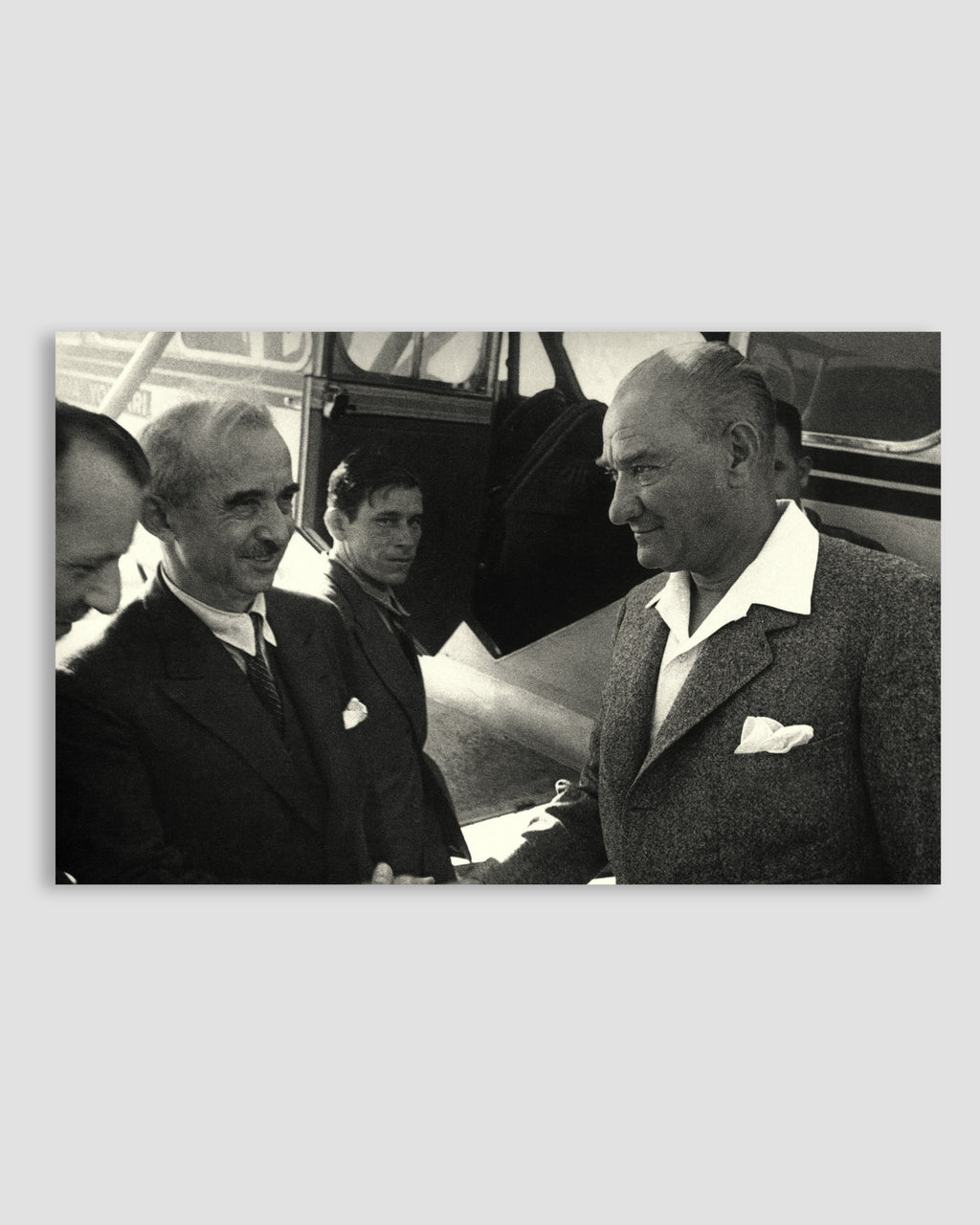 Mustafa Kemal Atatürk ve İsmet İnönü Poster